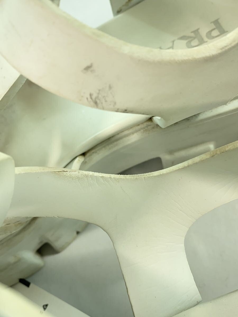 PRADA* монолит пена Raver сандалии /UK7/WHT