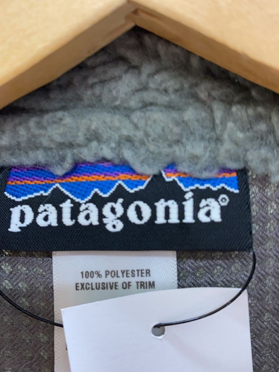 patagonia◆CLASSIC RETRO X VEST/フリースベスト/XS/ポリエステル/GRY/23047FA12_画像3