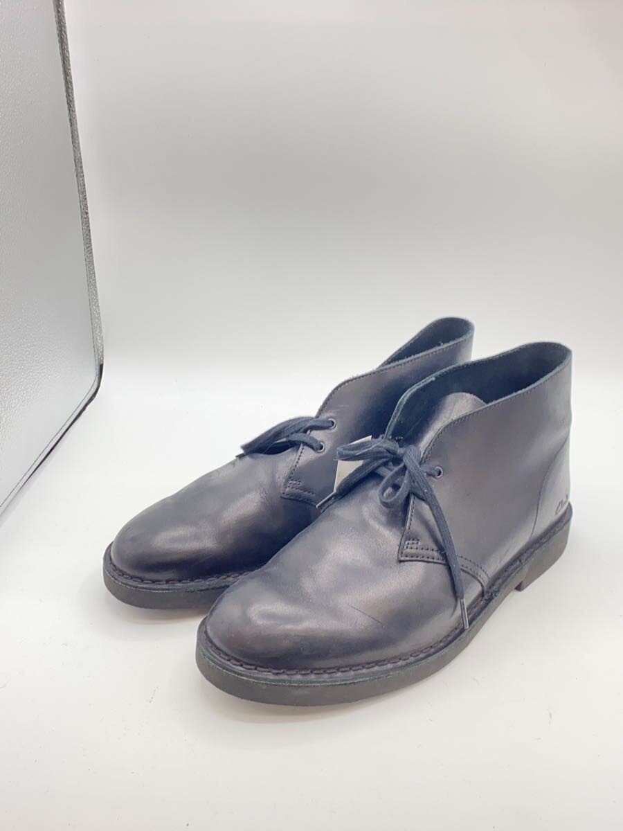 Clarks*Desert Boot/ ботинки /28.5cm/BLK/ кожа /11826