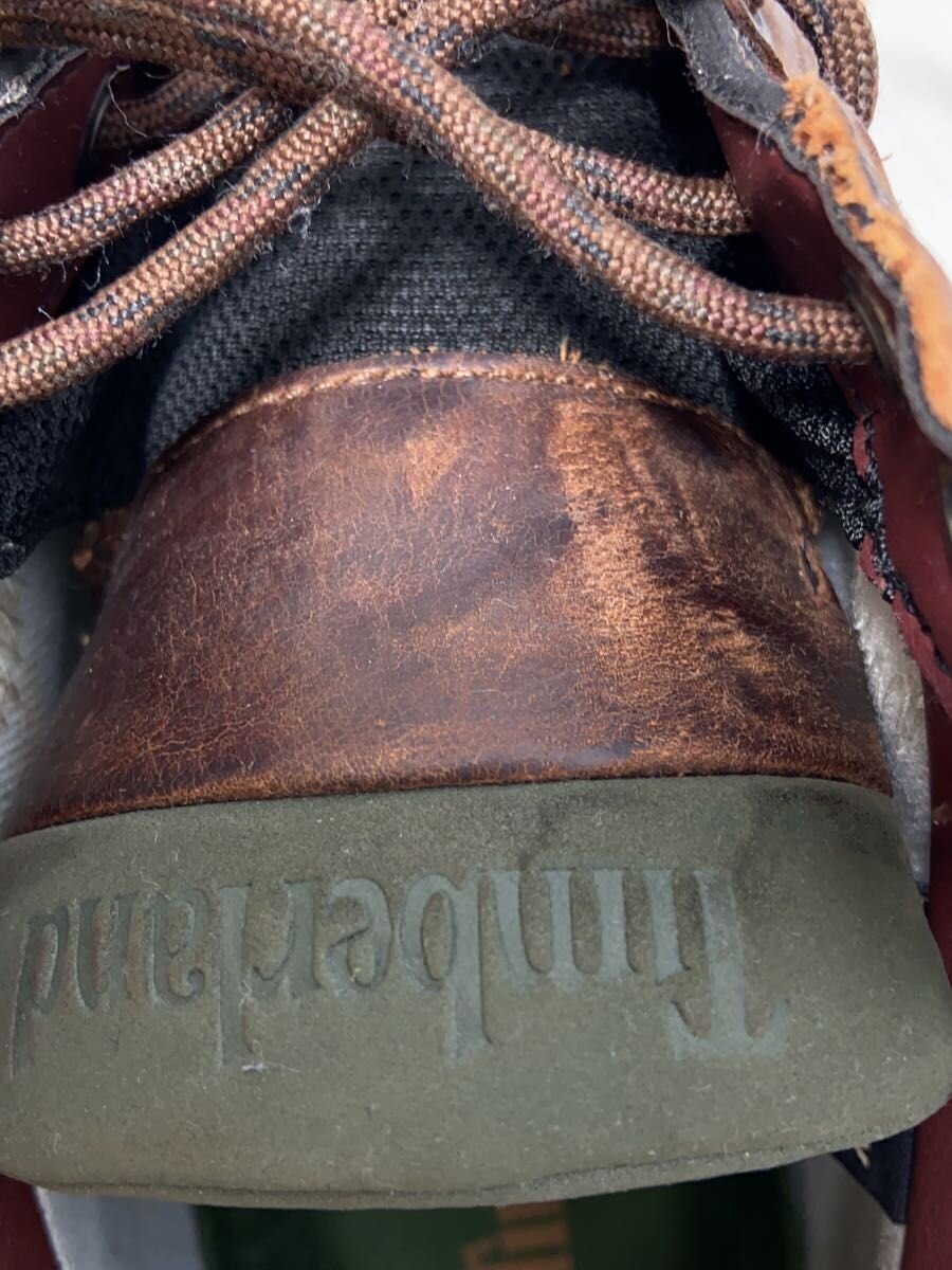 Timberland◆ブーツ/28.5cm/ブラウン/レザー/TB137042214_画像8