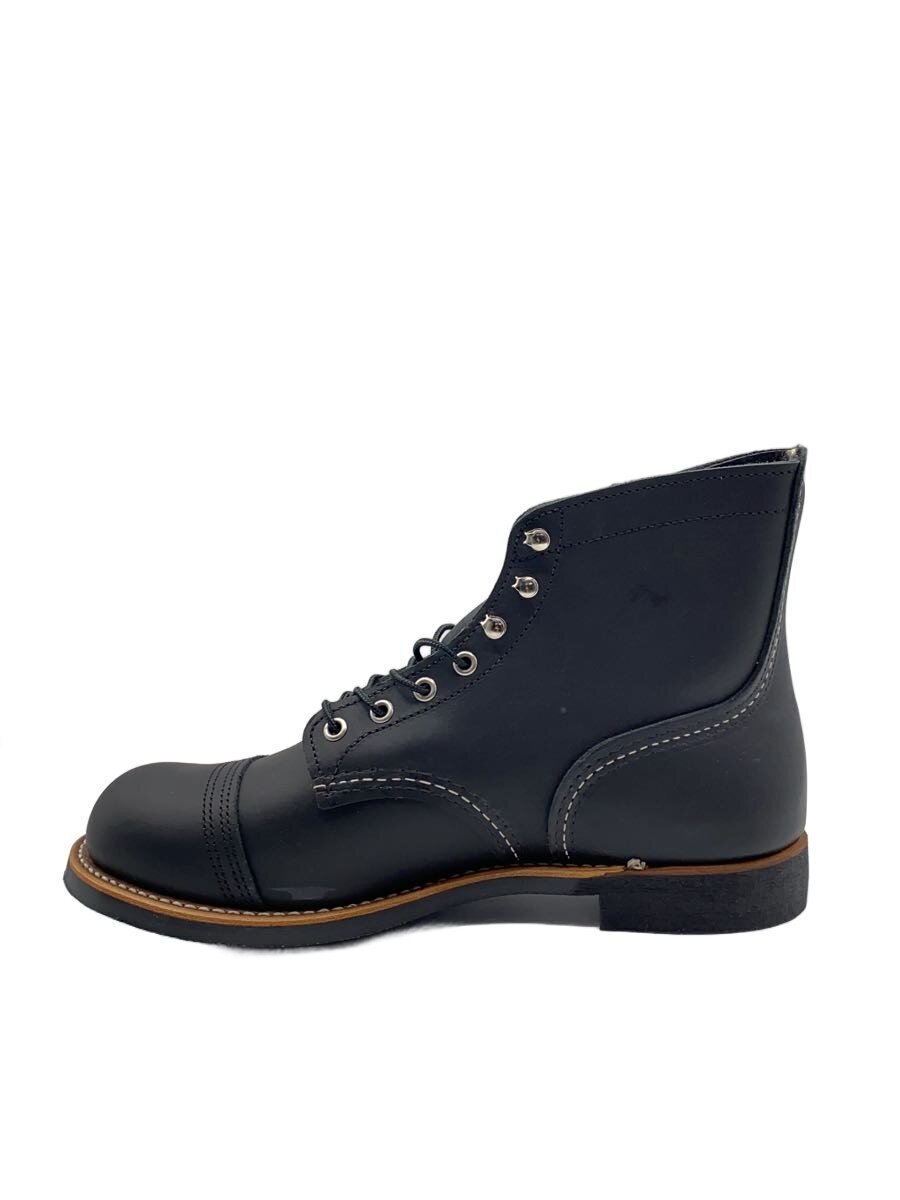 RED WING◆Iron Ranger/アイアンレンジャー/レースアップブーツ/27.5cm/BLK/8084_画像1