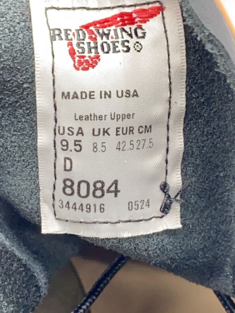 RED WING◆Iron Ranger/アイアンレンジャー/レースアップブーツ/27.5cm/BLK/8084_画像5