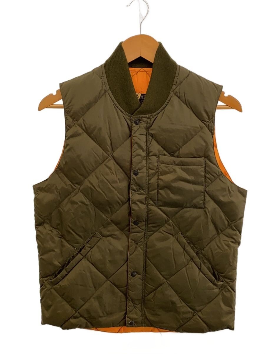Rocky Mountain Featherbed◆キルティングベスト/36/ナイロン/KHK/無地/450-502-51_画像1