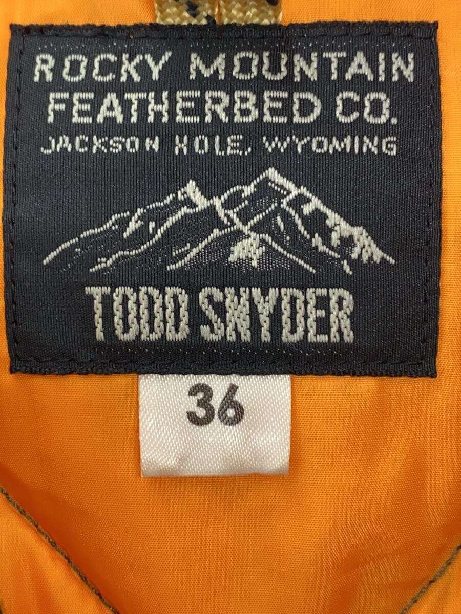 Rocky Mountain Featherbed◆キルティングベスト/36/ナイロン/KHK/無地/450-502-51_画像3