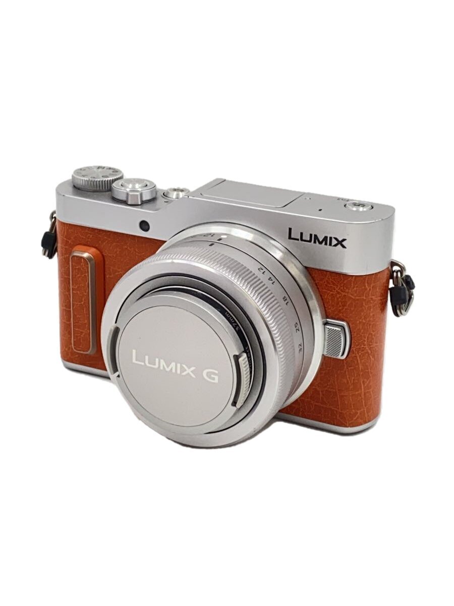 Panasonic* цифровой однообъективный камера LUMIX DC-GF10W-D двойной линзы комплект [ orange ]//
