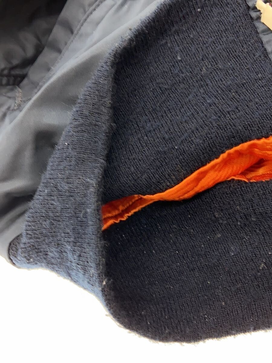 80s/watkins/L-2B/フライトジャケット/IDEAL zip/L/ナイロン/NVY/無地_画像7