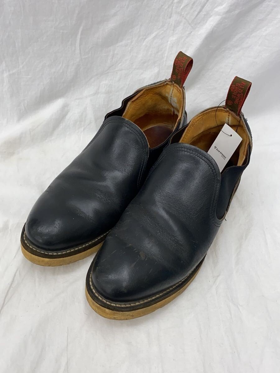 RED WING* со вставкой из резинки / платье обувь /UK7.5/BLK/8142