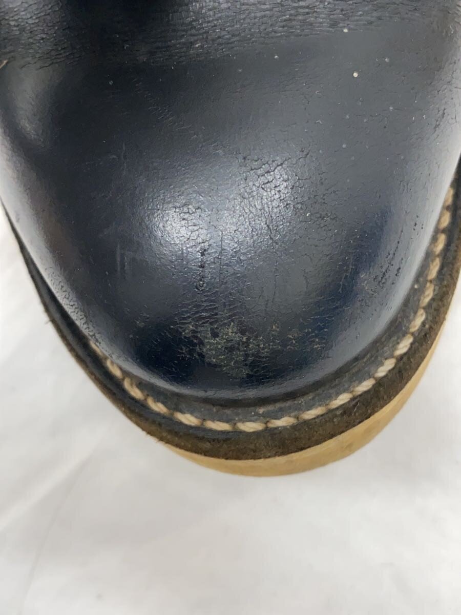 RED WING* со вставкой из резинки / платье обувь /UK7.5/BLK/8142