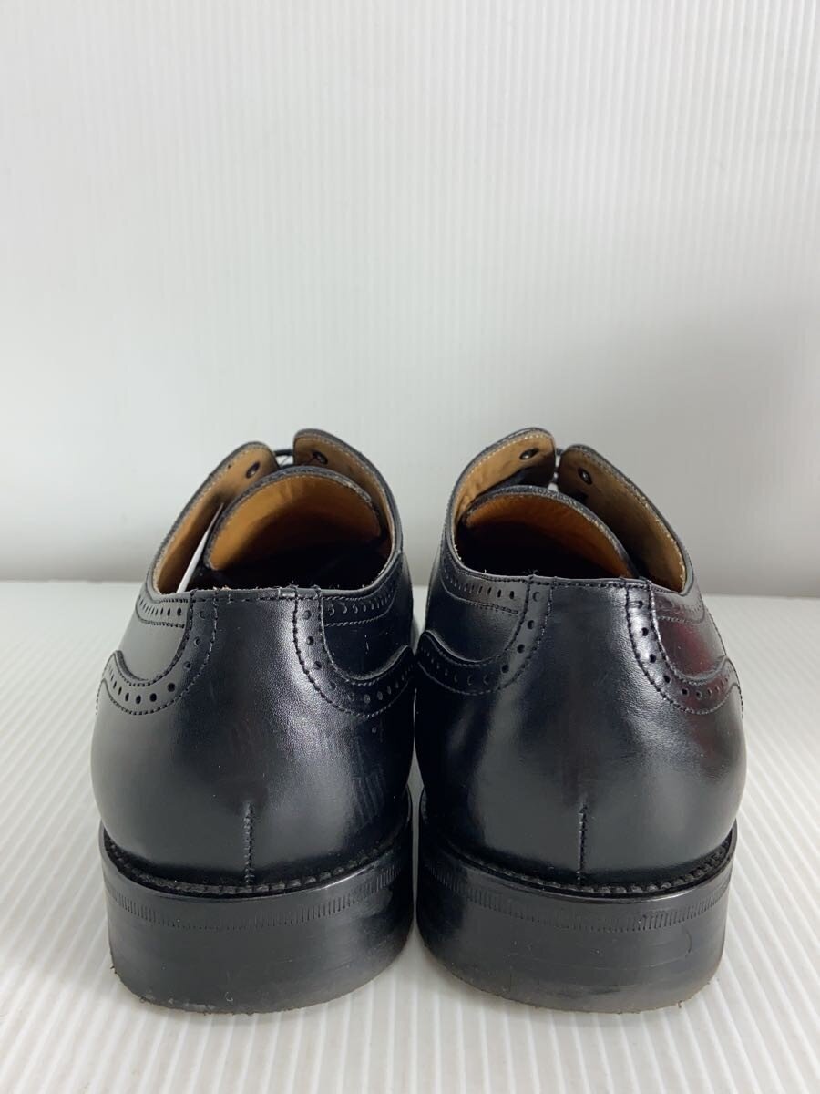 HILTON◆デッキシューズ/40/ブラック/レザー/25867_画像6