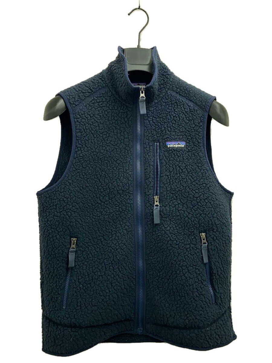patagonia◆フリースベスト/XS/ポリエステル/ネイビー/22820FA17/Retro Pile Vest///_画像1