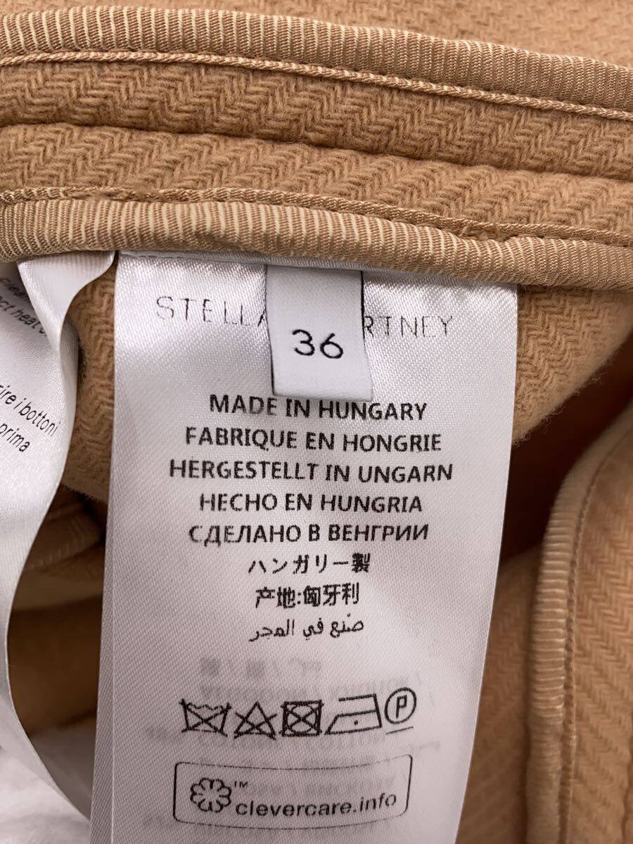 STELLAMcCARTNEY◆チェスターコート/36/ウール/BEG_画像4