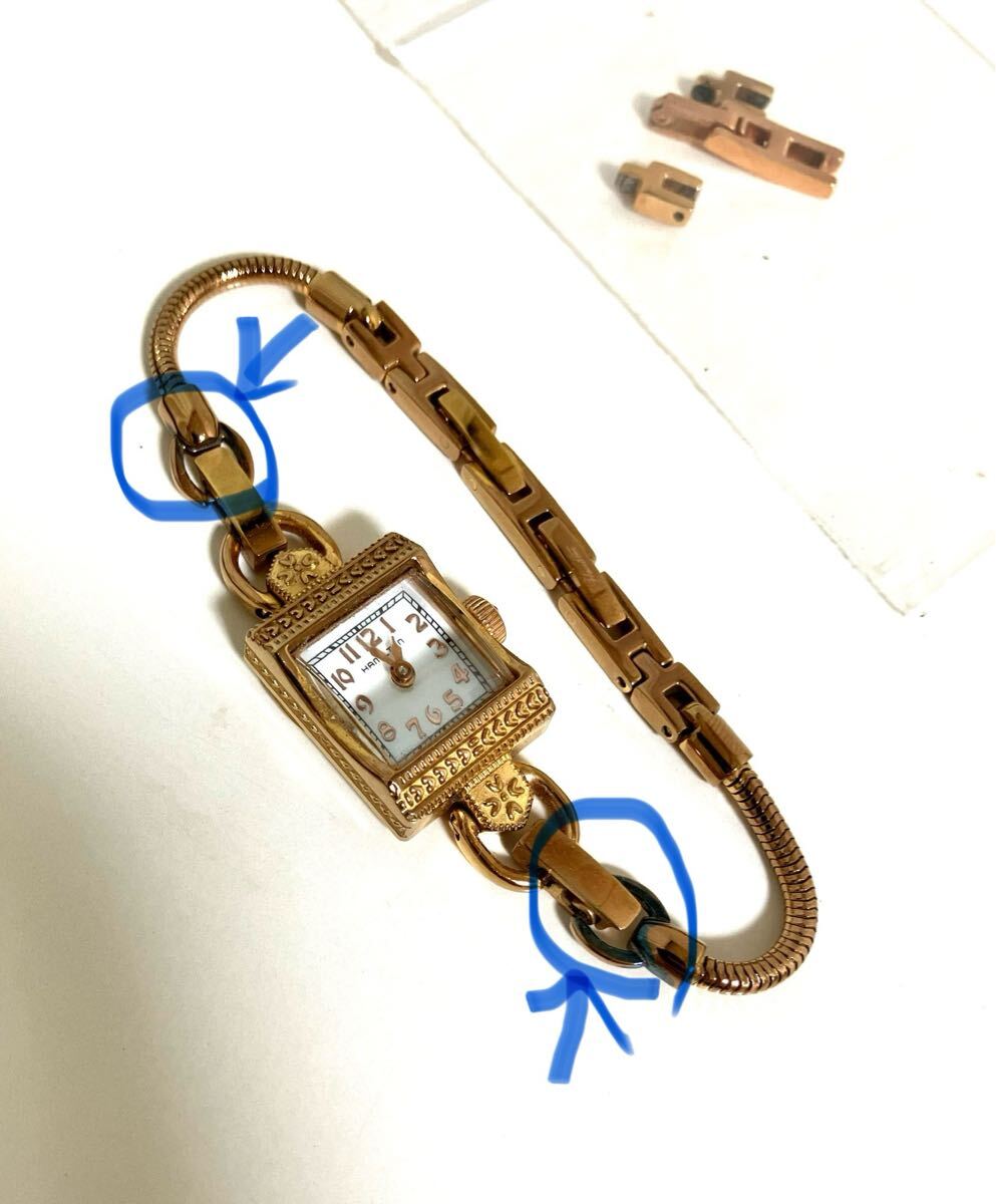 【電池切れのためお安くしてます】【定価94,600円】【正規品】ハミルトン　アメリカンクラシック　 ヴィンテージレディ　腕時計　電池式　_画像4