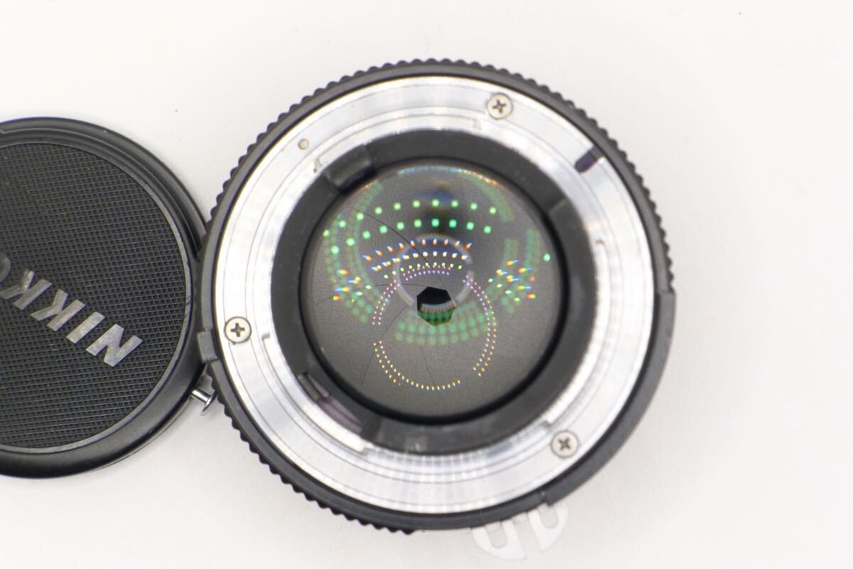 整備済 美品 Nikon NIKKOR 50mm F1.4 AI 前後キャップ付_画像4