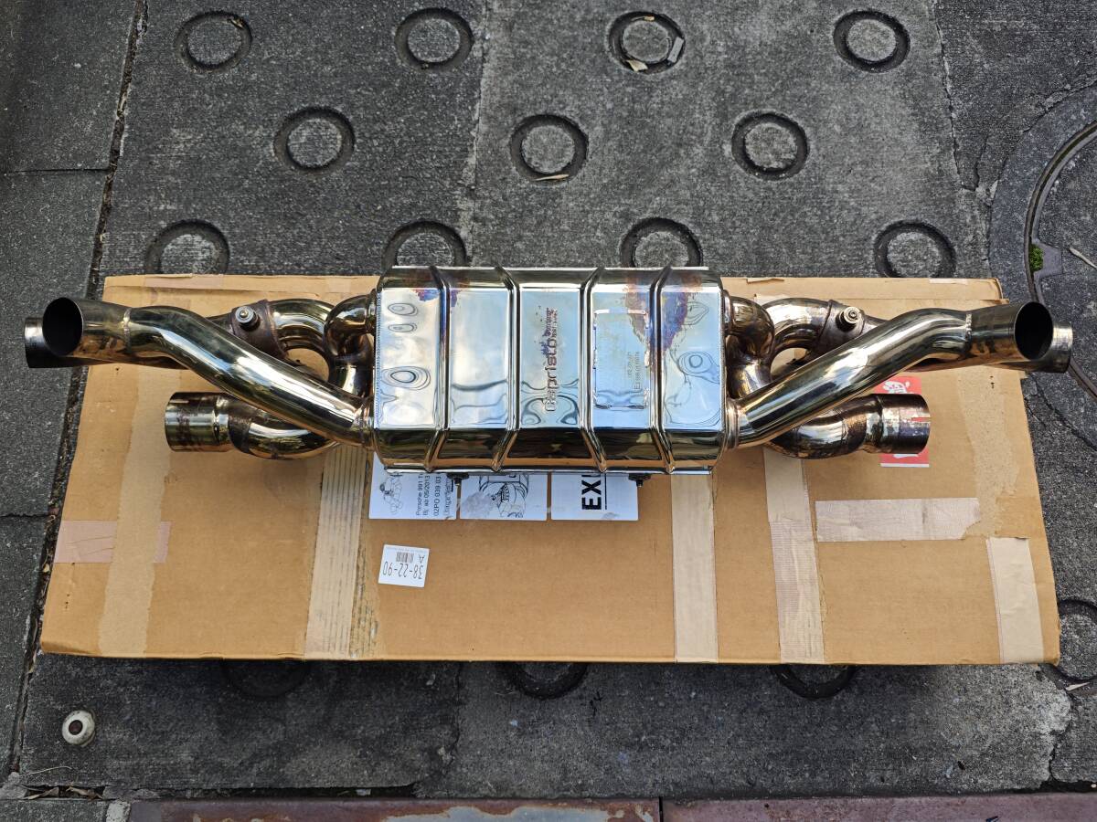 ■ポルシェ９１１音量調節マフラー（Ｔｙｐｅ９９１前期ターボ、ターボＳ、Turbo）、カプリスト機能マフラー　Caprist（Ｅマーク）■_画像1