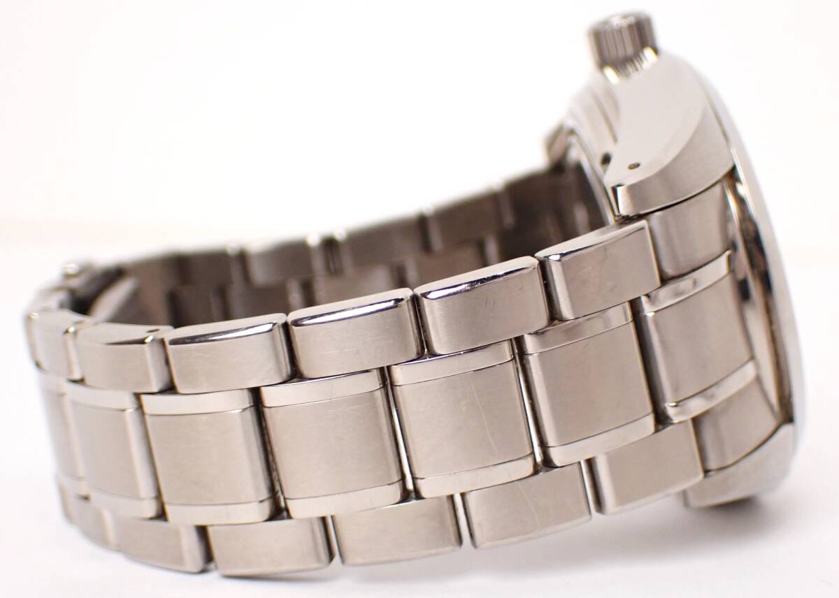 美品 Grand Seiko(グランドセイコー) スプリングドライブキャリバー9R10周年記念700本限定 9R15-0AG0/SBGA109 TI AT チタン 自動巻き_画像9