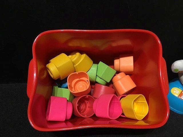 X5334L ベビー 赤ちゃん 木製 おもちゃ 押し車 ブロック ルーピング など まとめ_画像3