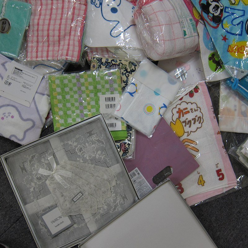 A5952M 大量！未使用多数 約 10.5kg ハンカチ ミニタオル 百貨店_画像3