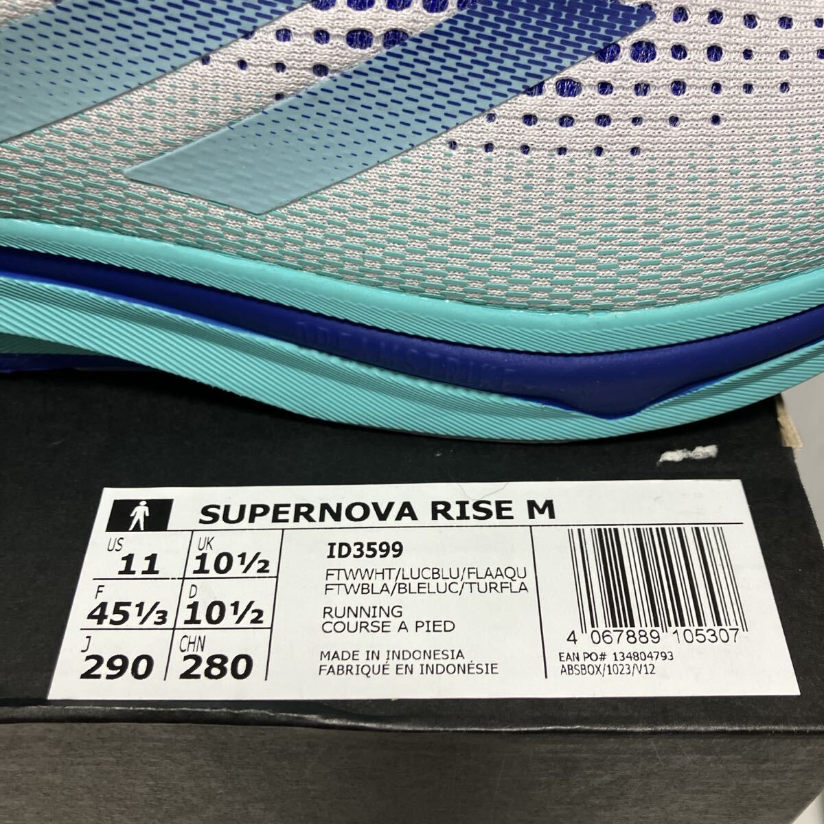 送料無料 新品 adidas SUPERNOVA RISE M 29_画像10