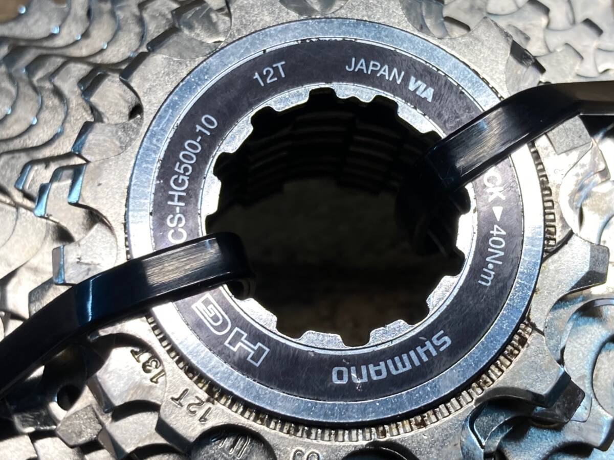 JH223 シマノ SHIMANO CS-HG500 スプロケット 10S 12-28T_画像7