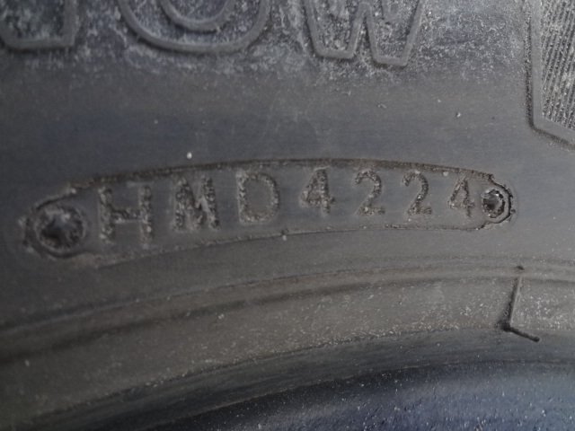 □807 冬 ほぼ新品 ブリヂストン W990 7.50R16 LT 14PR 6本 2024年製_画像8