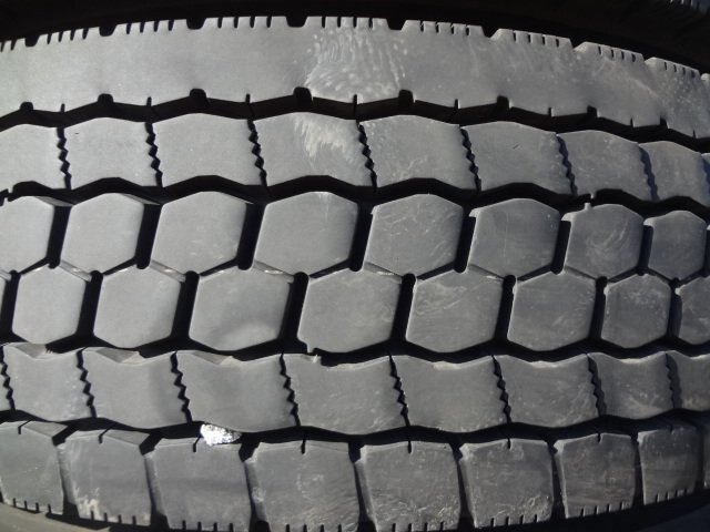 □823 ミックス 美品9分山 ブリヂストン M899 225/80R17.5 123/122L 6本 2025年製_画像3