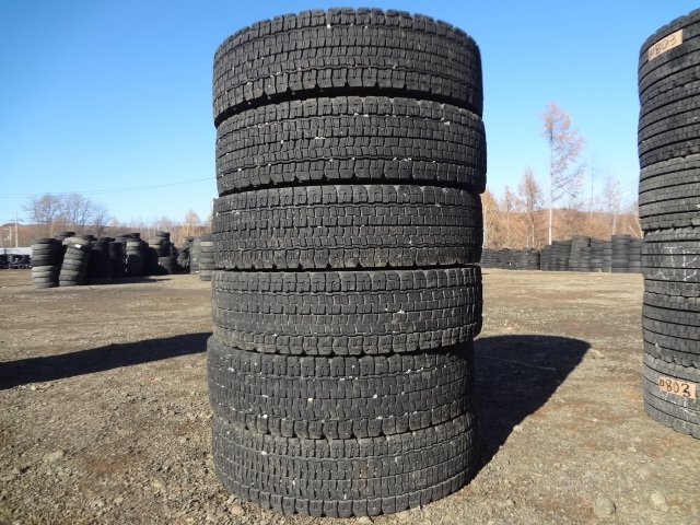 □817 冬 ブリヂストン W990 8.25R16 LT 14PR 6本 2022年製_画像1