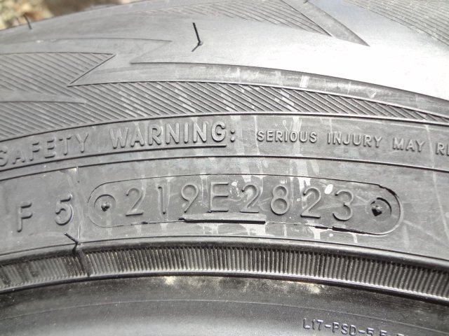 U●251 送料無料 新品 TOYO GSi-6 LS 225/65R17 1本 2023年製 №09上 【即決あり】_画像4