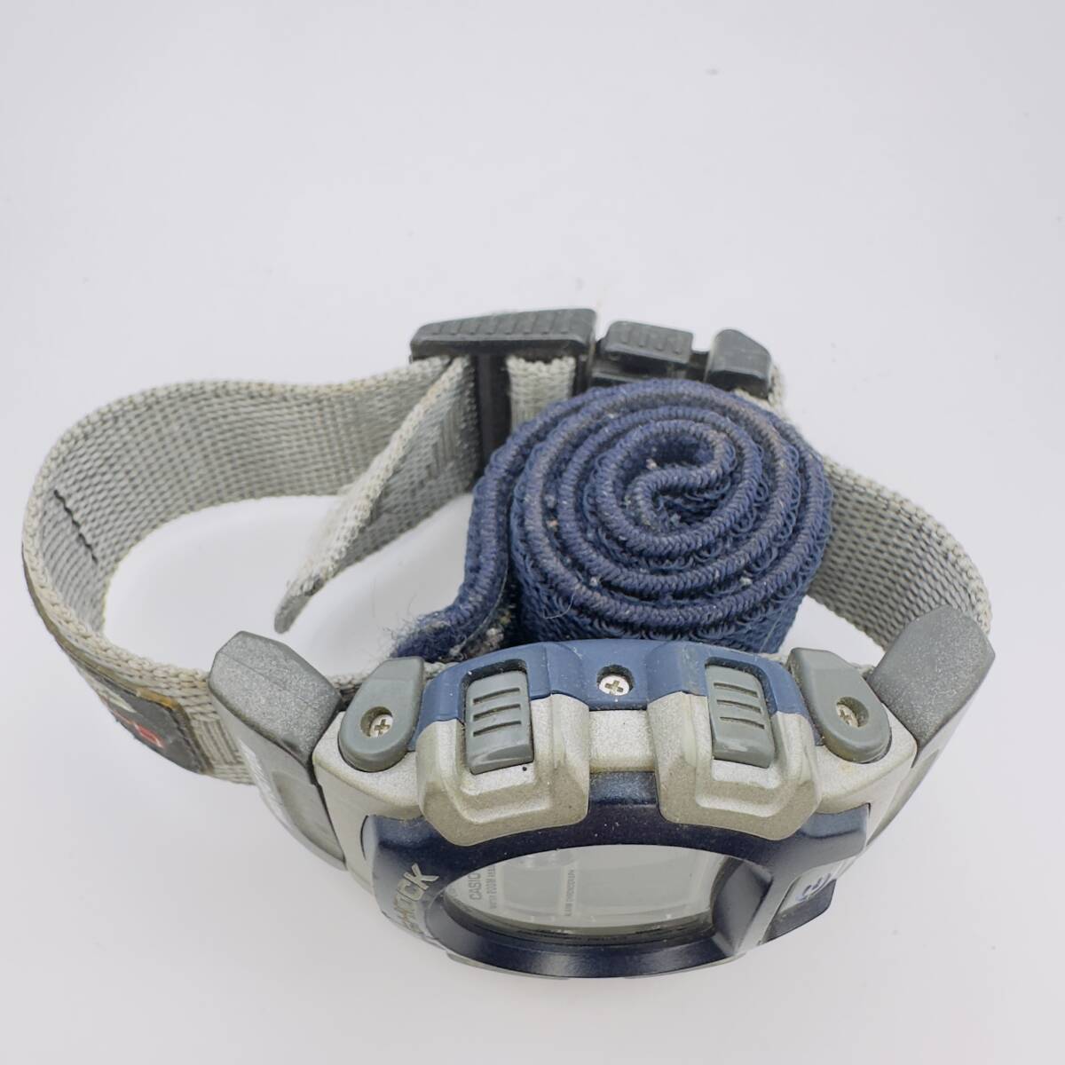 （41）CASIO G-SHOCK メンズ腕時計｜DW-004・45mm・グレーカラー・タフデザイン_画像4