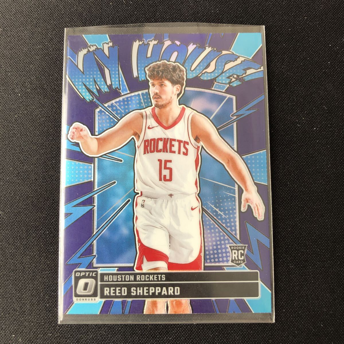 2024-25 Panini Donruss optic My House! Reed Sheppard Purple Prizm_画像1