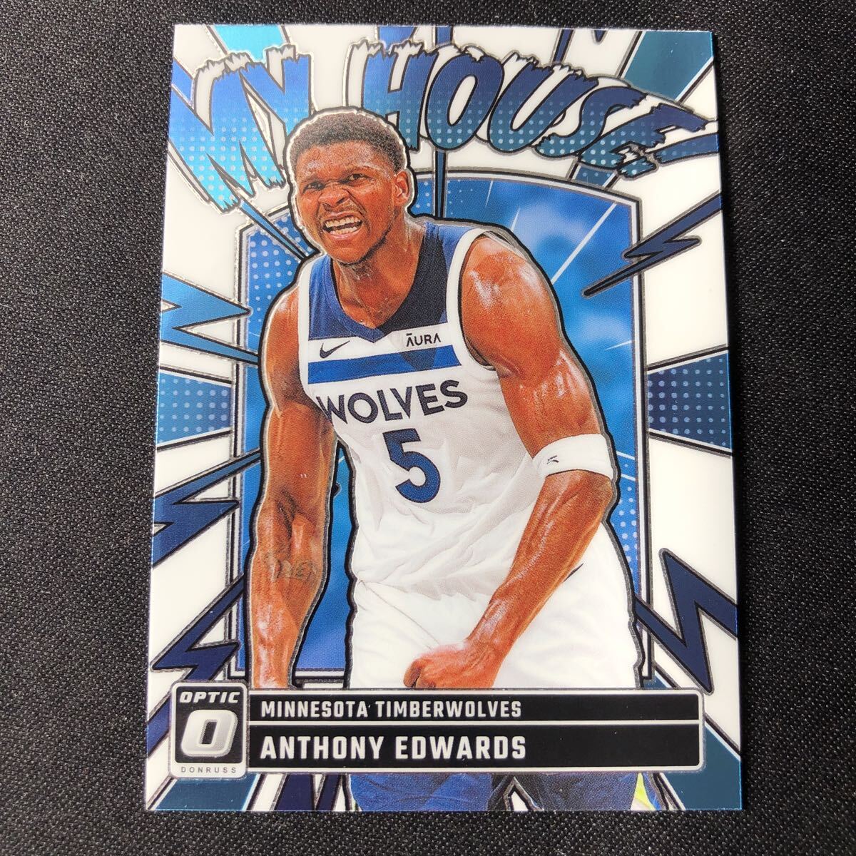 2024-25 Panini Donruss optic My House! Anthony Edwards_画像1