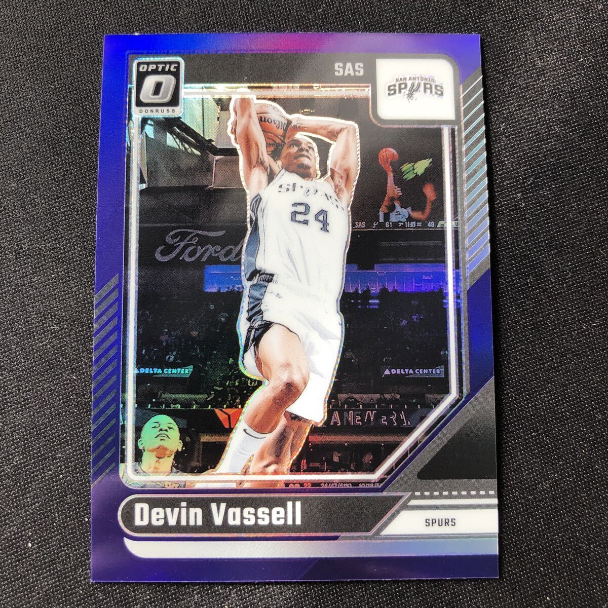 2024-25 Panini Donruss optic Purple Prizm Devin Vassell_画像1