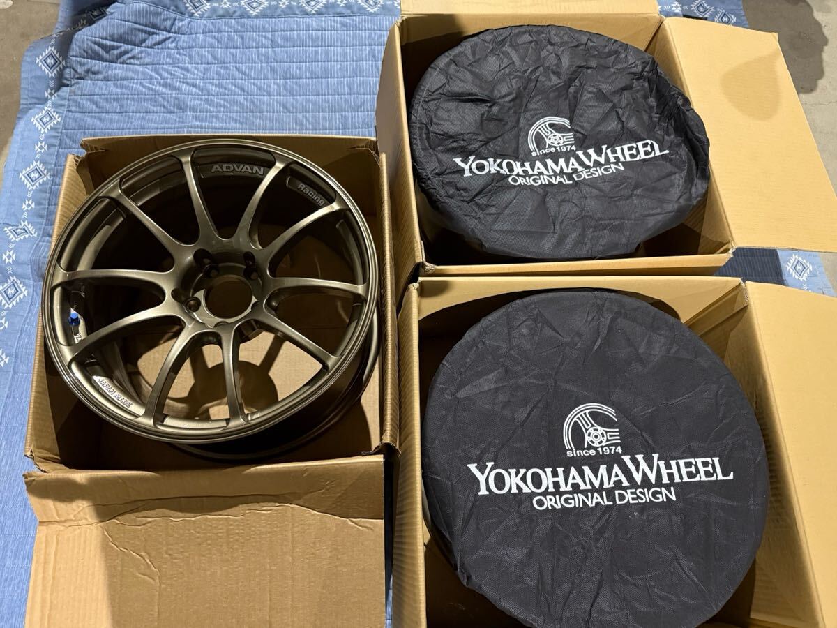 ADVAN Racing RZ 18インチ 9J +25 114.3 新品未使用 3本のみ 希少サイズ アドバン レーシング_画像2