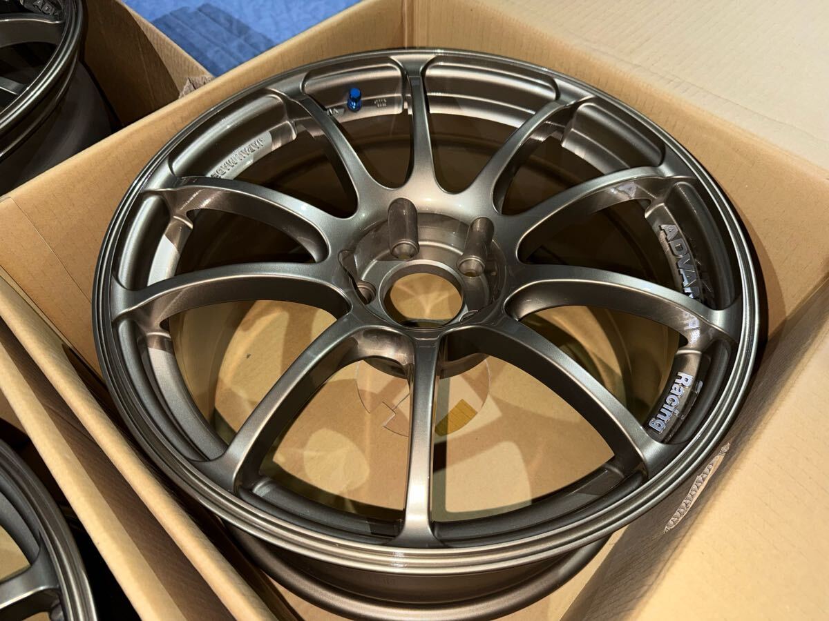 ADVAN Racing RZ 18インチ 9J +25 114.3 新品未使用 3本のみ 希少サイズ アドバン レーシング_画像5