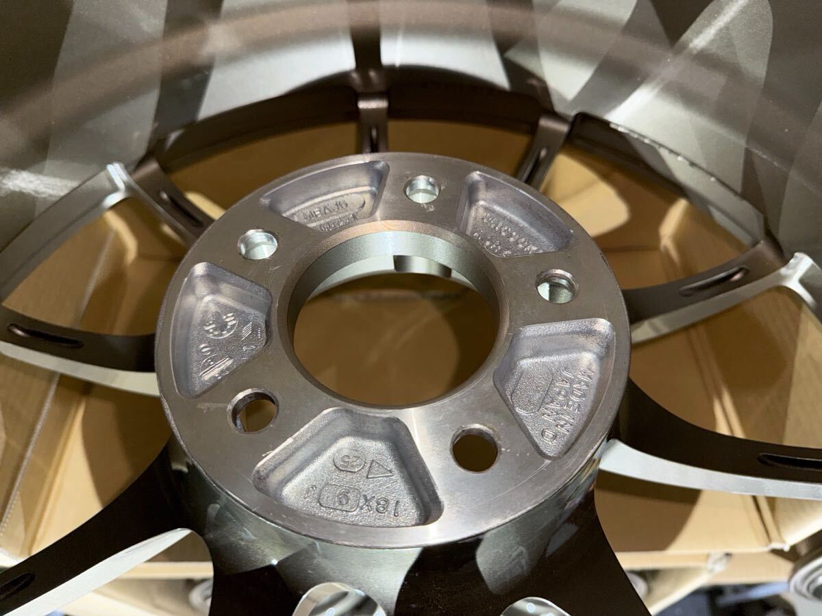 ADVAN Racing RZ 18インチ 9J +25 114.3 新品未使用 3本のみ 希少サイズ アドバン レーシング_画像7