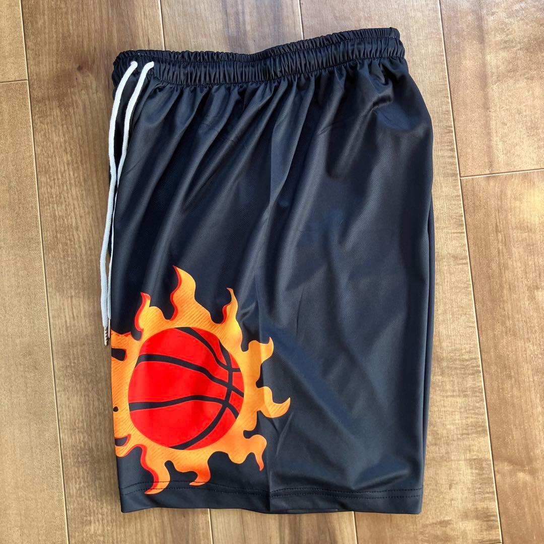 ★未使用品 NBA フェニックス・サンズ SUNS バスパン ユニフォーム ハーフパンツ ショーツ ジャージ 短パン L バスケ_画像5