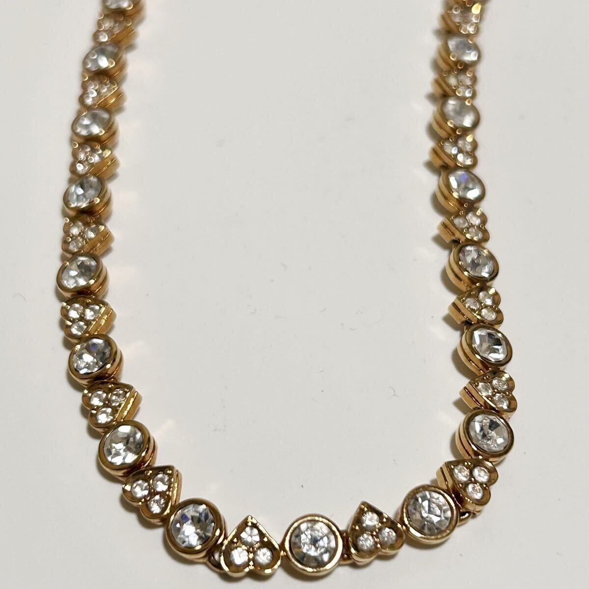 【まとめ売り】SWAROVSKI スワロフスキー アクセサリー 6点セット ネックレス イヤリング クロス　花　鳥他箱付き有_画像8