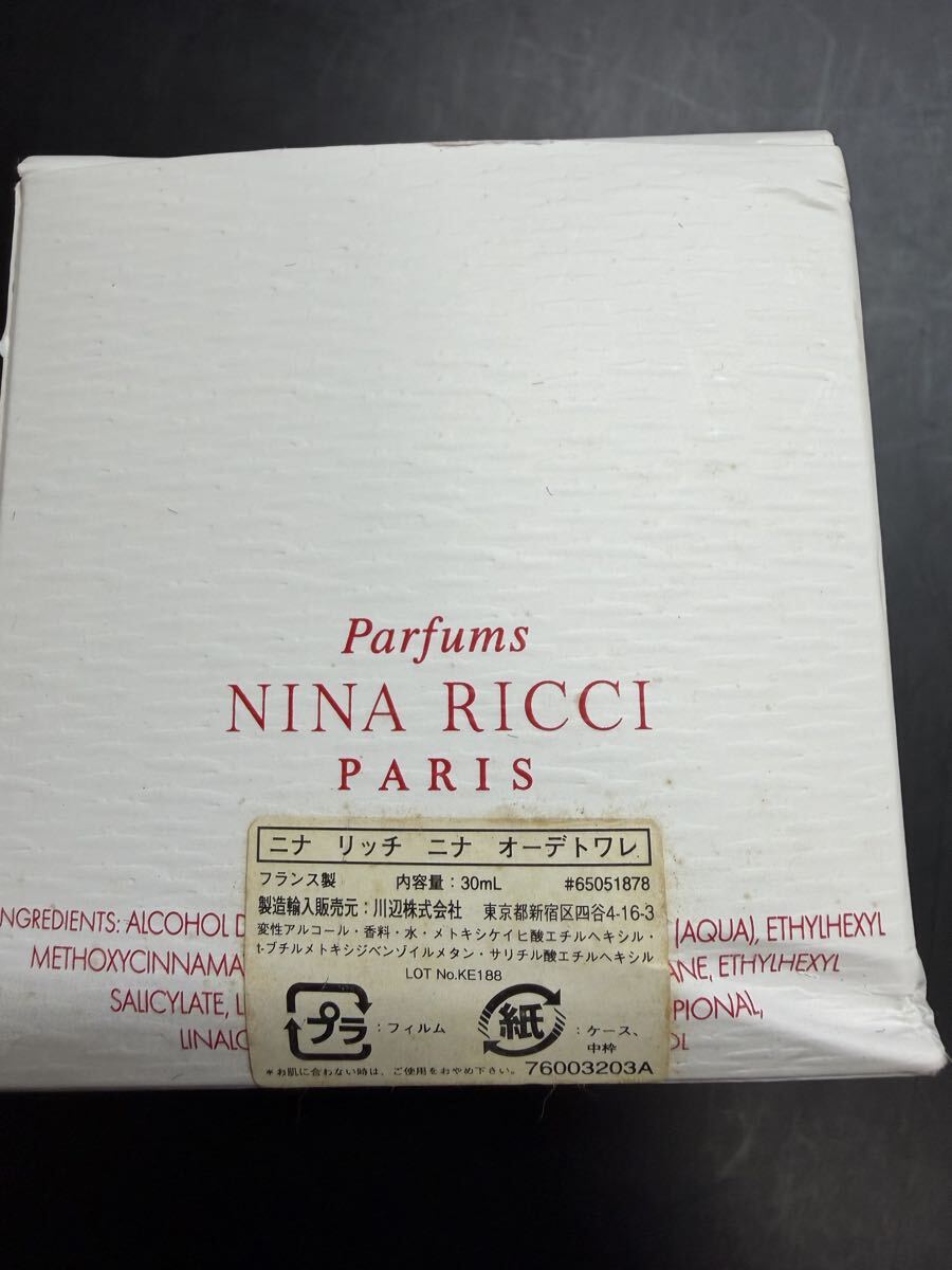 NINA RICCI ニナリッチ　 ニナ オードトワレ　 香水　30ml フレグランス　NS01060_画像6