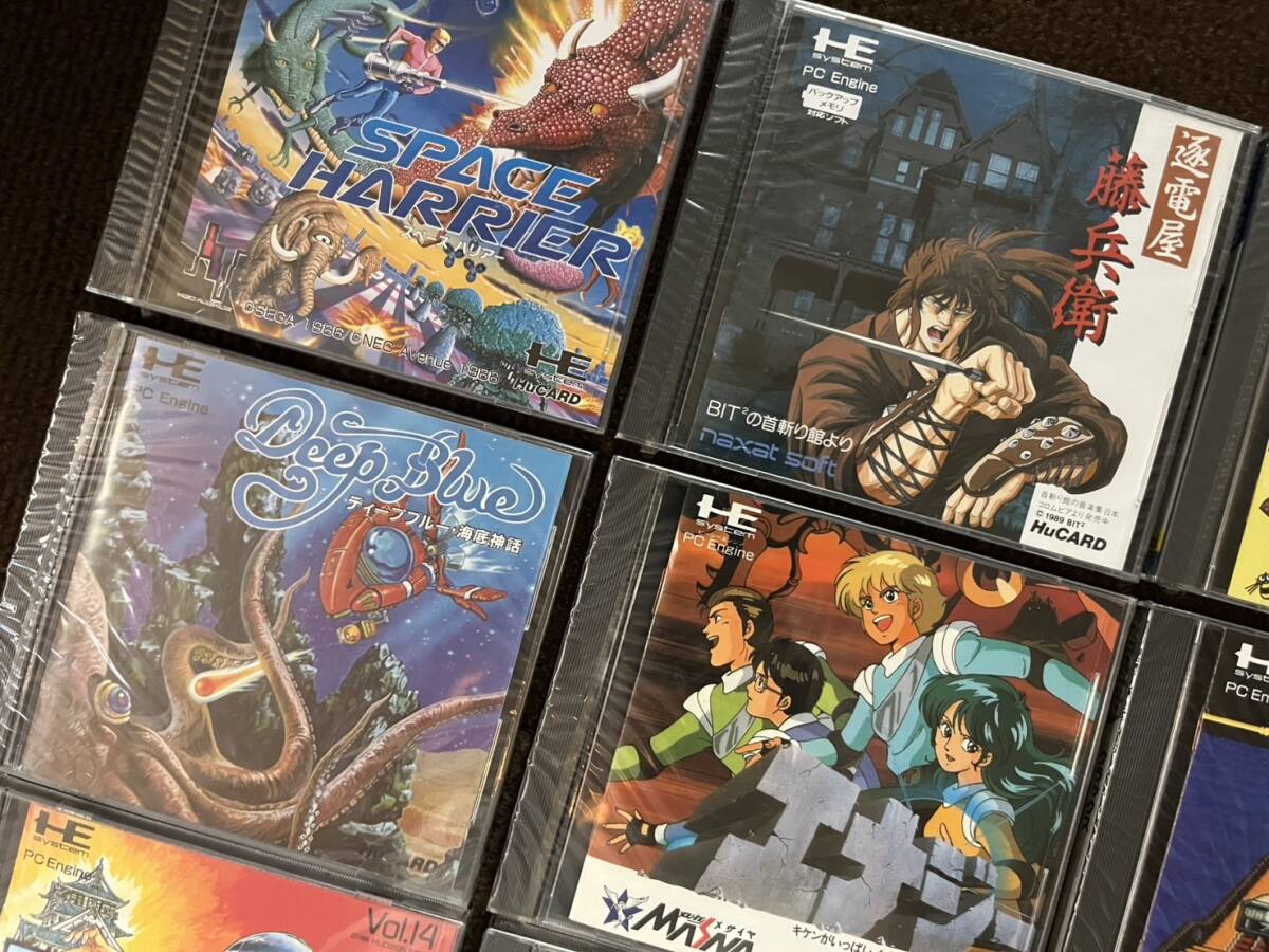 新品 未開封 NEC PCエンジン HuCARD お得な10枚SET !!!! 当時物 PC Engine_画像2