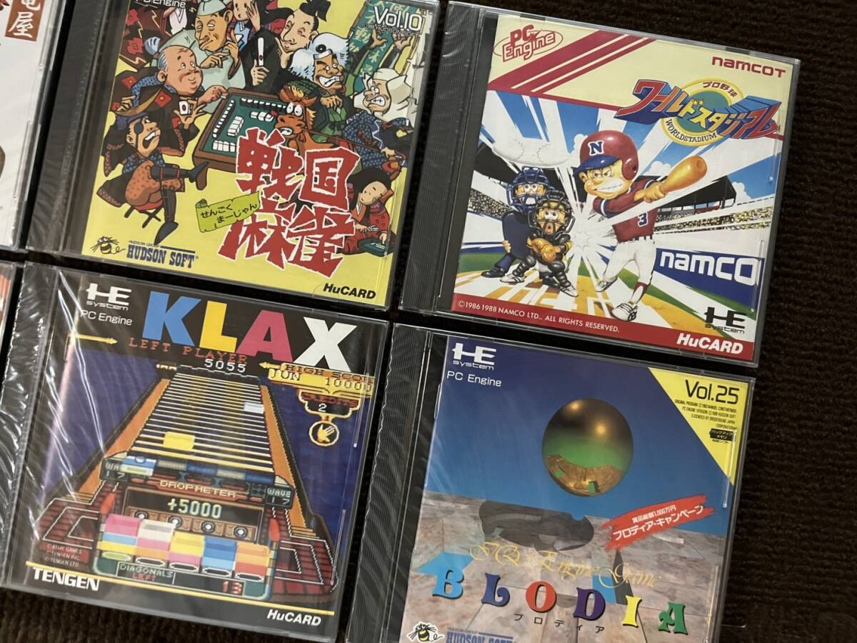 新品 未開封 NEC PCエンジン HuCARD お得な10枚SET !!!! 当時物 PC Engine_画像3