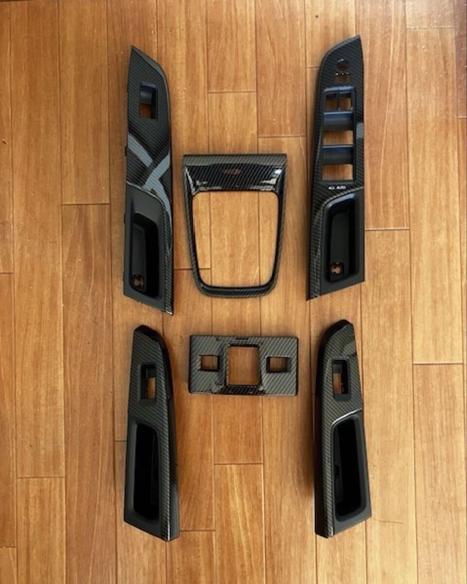 【純正OP】カーボン調パネルセット レヴォーグ(VM4/VMG) WRX STI/WRX S4(VAB/VAG)用_画像1