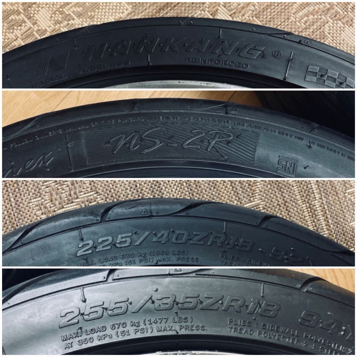 激レア　深リム　ドイツ製高級ホイール　希少色ダイヤモンドブラック　PCD120 前後異サイズ　8.5J・9.5J BMW Mスポーツ　3シリーズ　Z3 Z4_画像9