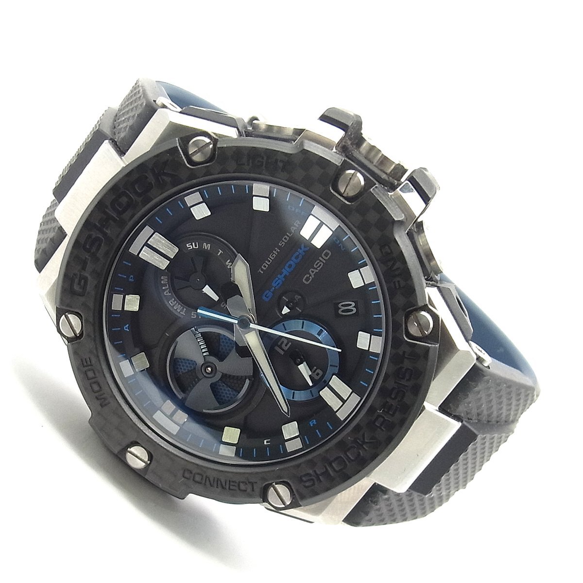 カシオ G-SHOCK Gスチール タフソーラー メンズ GST-B100XA-1AJF ∞_画像9