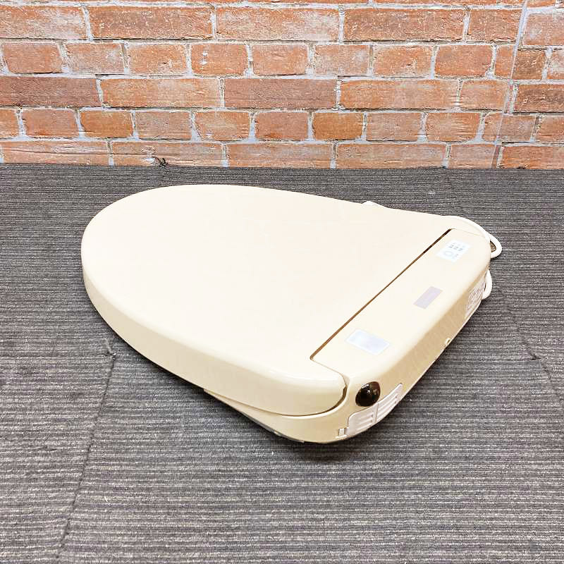 【中古】 リモコン付き TOTO アプリコット 電気温水便座 ウォシュレット シャワートイレ 「TCF4711」 #SC4(ハーベストベージュ) 2K0011_画像8