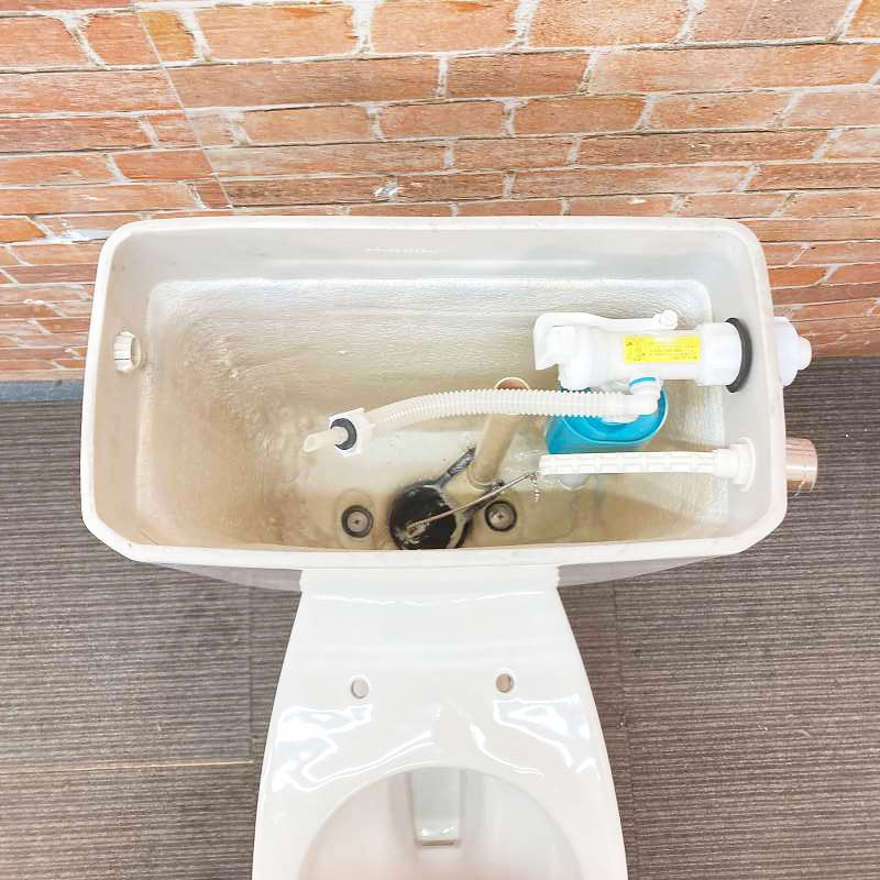 【美品】INAX (イナックス) トイレ 洋式便器 (壁排水) 「C-45PU」 タンク「DT-811Z」 一式セット #L52(ミスティオフホワイト) 大阪市内 58K_画像9