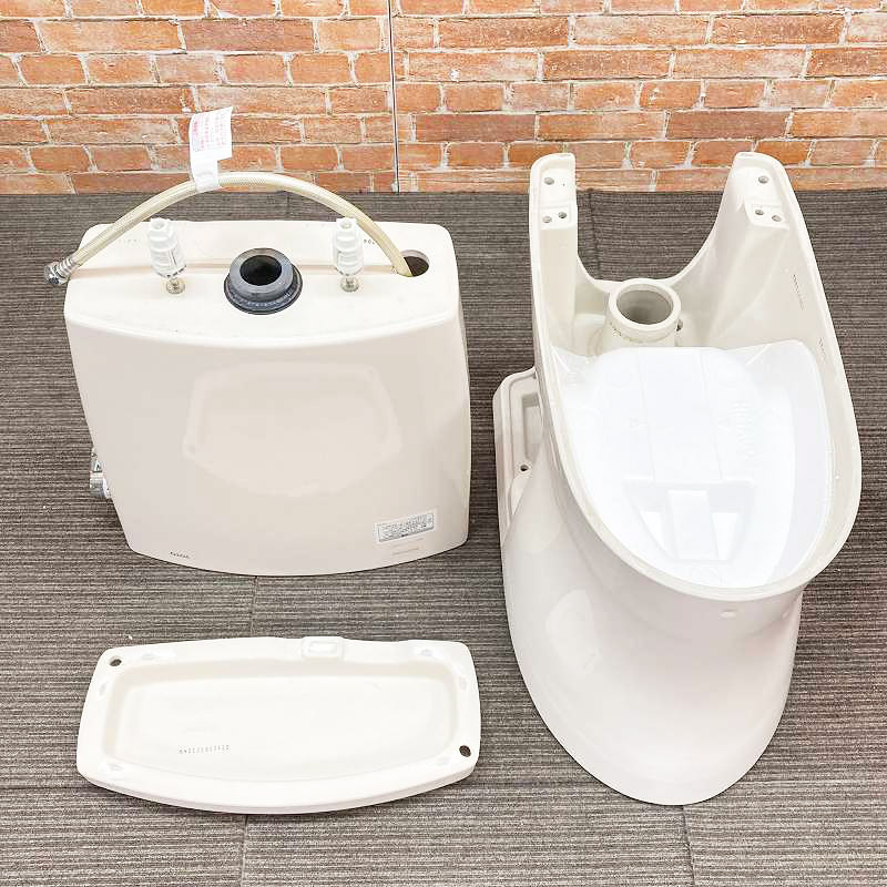 【美品】TOTO ピュアレストQR トイレ リモデルタイプ 洋式便器 (床下排水) 「CS220BM」とタンク「SH220BAS」のセット #SC1 大阪市内 77K _画像9