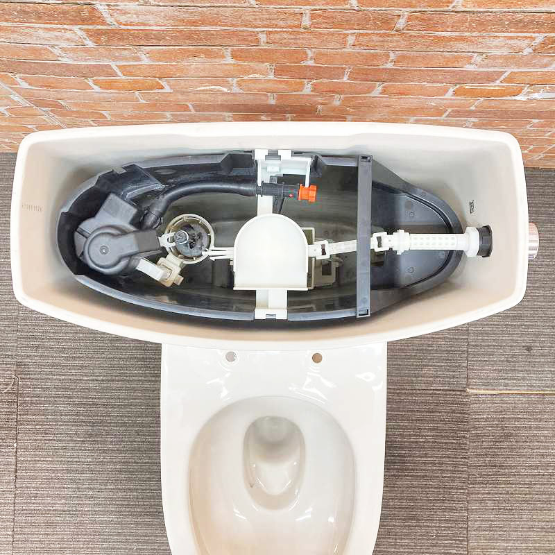 【美品】TOTO ピュアレストQR トイレ リモデルタイプ 洋式便器 (床下排水) 「CS220BM」とタンク「SH220BAS」のセット #SC1 大阪市内 77K _画像8