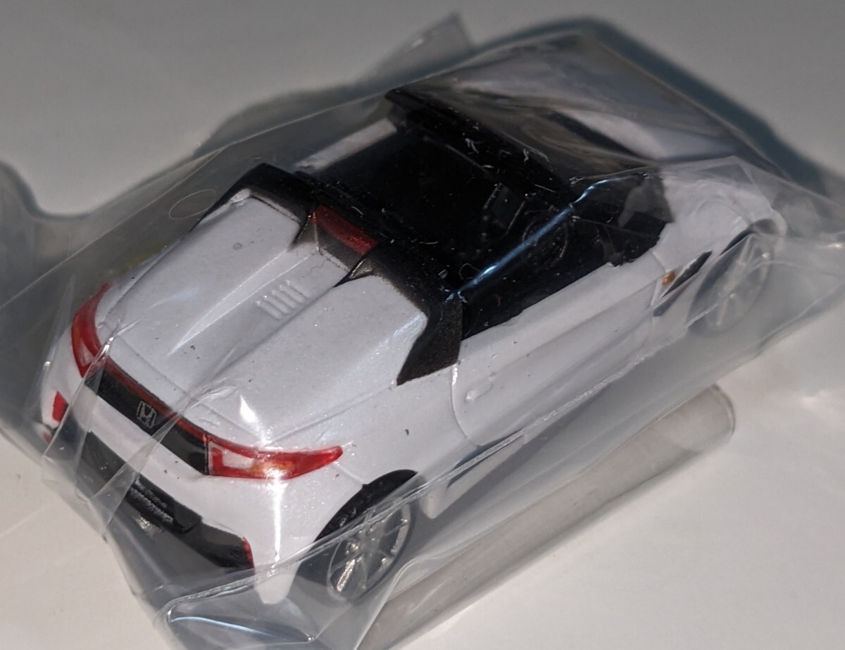 ホンダ S660 プレミアムスターホワイト・パール Honda S660コレクション2 1/64 アイピーフォー ガチャ_画像3