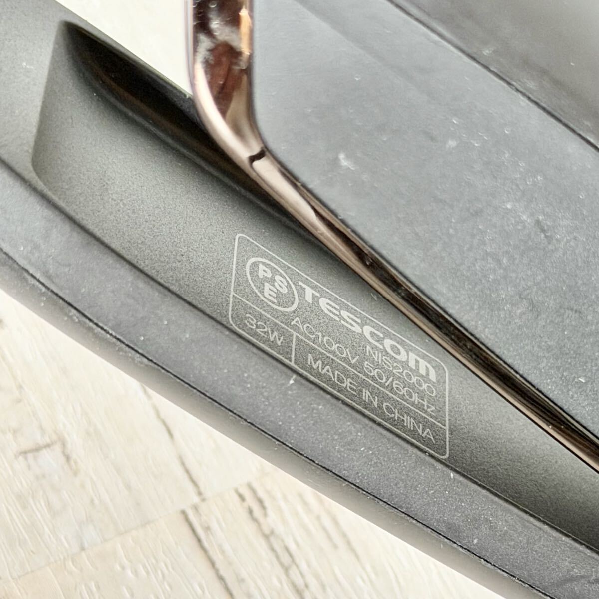 送料無料 Nobby by TESCOM「NIS2000」高性能ストレートヘアアイロン_画像9