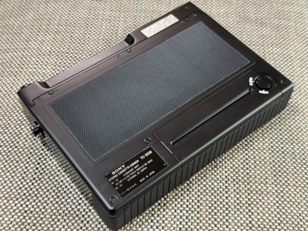 SONY TC-D5M ポータブルカセットプレーヤー_画像6