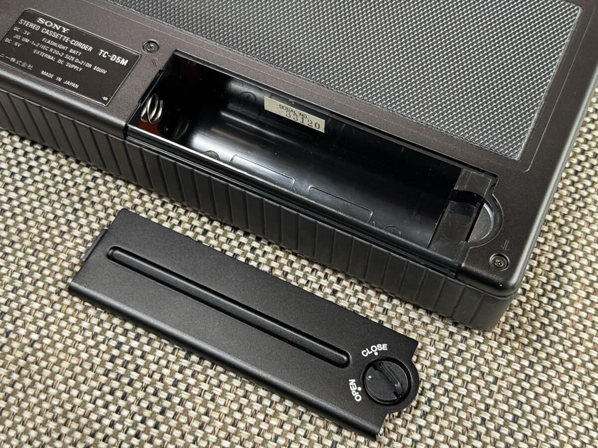 SONY TC-D5M ポータブルカセットプレーヤー_画像8